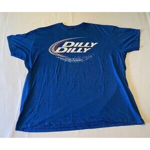 Dilly Dilly Golf Logo  Blue T-shirt Mens Size 3XL Beer Party